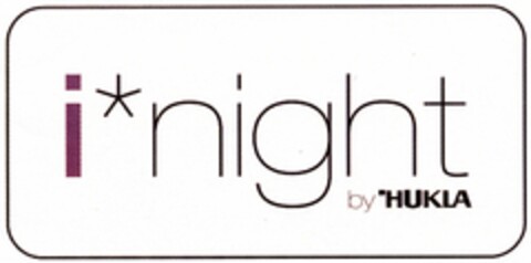 i*night by HUKLA Logo (DPMA, 15.08.2005)