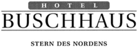 HOTEL BUSCHHAUS STERN DES NORDENS Logo (DPMA, 21.04.2006)