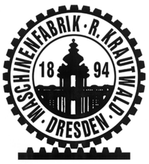 MASCHINENFABRIK R. KRAUTWALD DRESDEN Logo (DPMA, 02/05/2007)