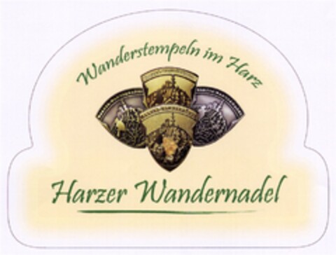 Wanderstempeln im Harz Harzer Wandernadel Logo (DPMA, 04.04.2007)