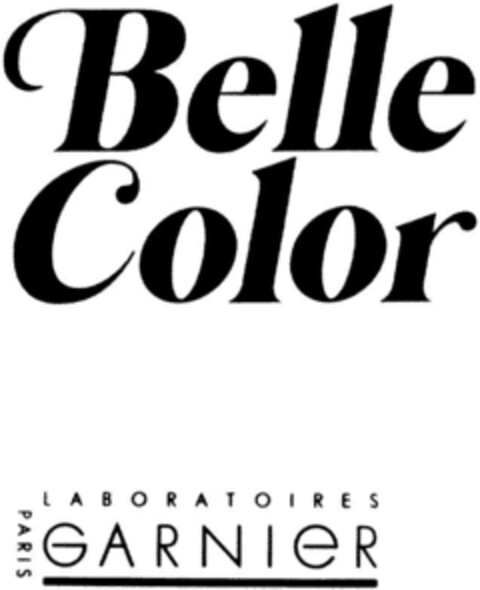 Belle Color Logo (DPMA, 21.09.1995)