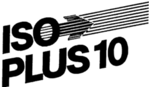 ISO PLUS 10 Logo (DPMA, 04.01.1996)