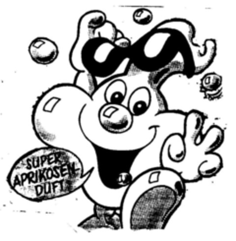 SUPER APRIKOSEN-DUFT Logo (DPMA, 03.03.1998)