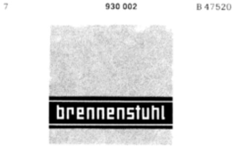 brennenstuhl Logo (DPMA, 17.02.1972)