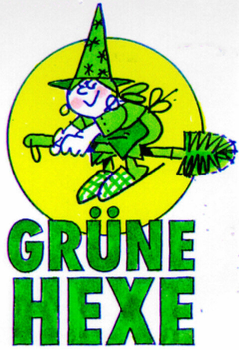 GRÜNE HEXE Logo (DPMA, 09.04.1992)