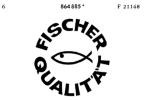 FISCHER QUALITÄT Logo (DPMA, 11/10/1969)