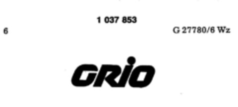 GRIO Logo (DPMA, 02/12/1980)