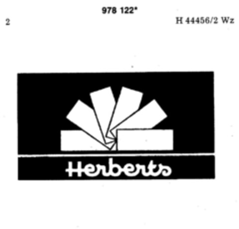 Herberts Logo (DPMA, 07.07.1978)