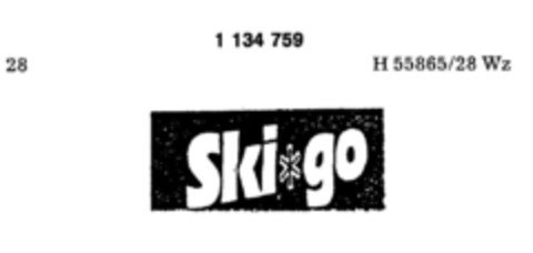 Ski go Logo (DPMA, 25.03.1986)