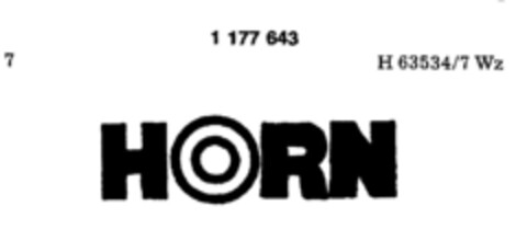 HORN Logo (DPMA, 05/12/1990)