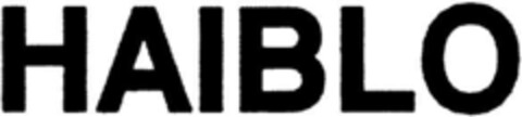 HAIBLO Logo (DPMA, 07/12/1994)