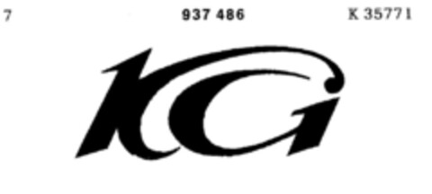 KG Logo (DPMA, 06.08.1974)