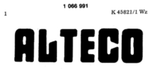 ALTECO Logo (DPMA, 01.06.1983)