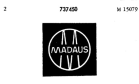 MADAUS Logo (DPMA, 11.06.1959)