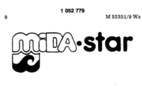 mida star Logo (DPMA, 10.12.1982)