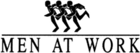 MEN AT WORK Logo (DPMA, 11.07.1992)