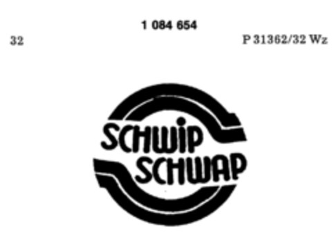SCHWIP SCHWAP Logo (DPMA, 03/31/1984)