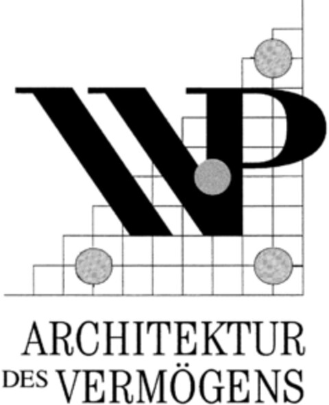 WP ARCHITEKTUR DES VERMÖGENS Logo (DPMA, 05/26/1994)