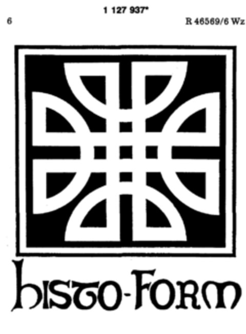 histo-Form Logo (DPMA, 04/08/1988)