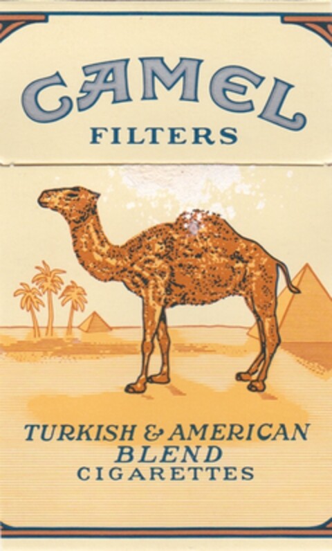 CAMEL FILTERS TURKISH & AMERICAN BLEND CIGARETTES Logo (DPMA, 15.12.1988)