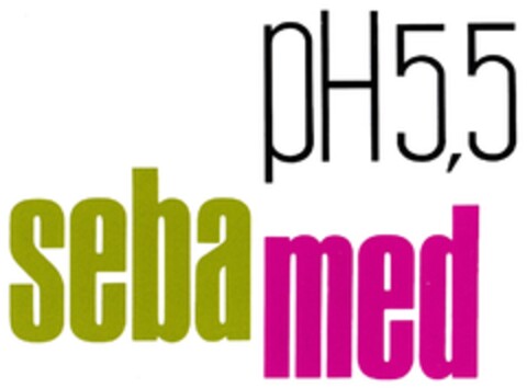 seba med pH 5,5 Logo (DPMA, 22.04.1982)