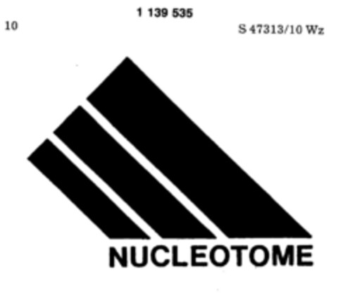 NUCLEOTOME Logo (DPMA, 27.09.1988)