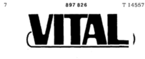 VITAL Logo (DPMA, 08/23/1971)