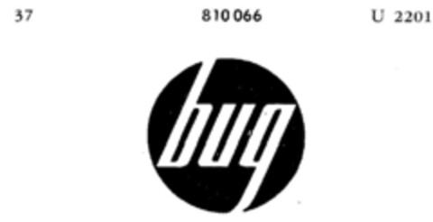 bug Logo (DPMA, 11.07.1964)