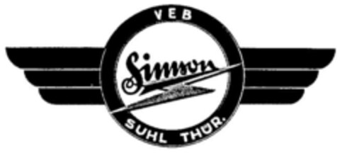 VEB Simson SUHL THÜR. Logo (DPMA, 29.06.1956)