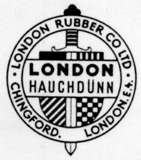 LONDON HAUCHDÜNN Logo (DPMA, 05.11.1959)