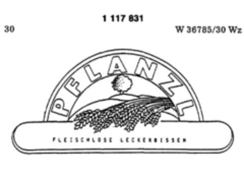 PFLANZL Logo (DPMA, 10.01.1987)