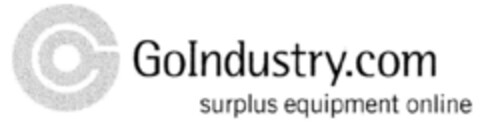 GoIndustry.com surplus equipment online Logo (DPMA, 04/17/2000)