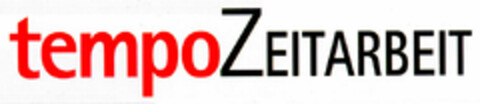 tempoZEITARBEIT Logo (DPMA, 05/08/2000)