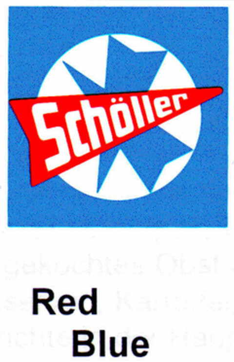 Schöller Red Blue Logo (DPMA, 02/07/2001)