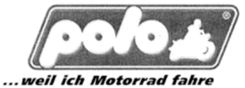 polo ...weil ich Motorrad fahre Logo (DPMA, 27.03.2001)