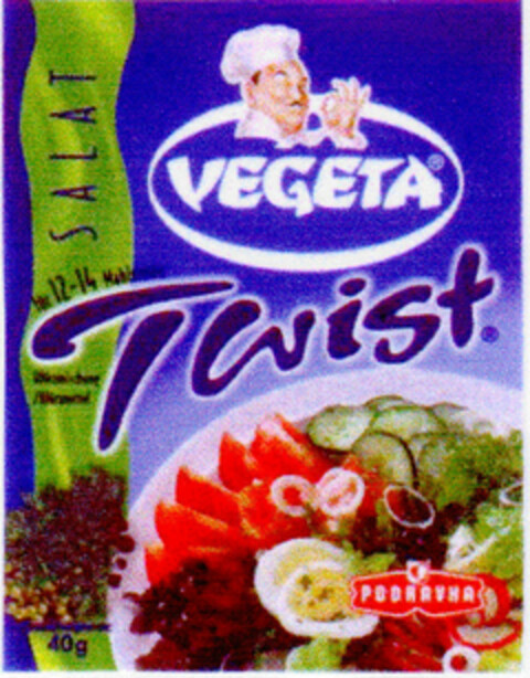 VEGETA Twist SALAT Logo (DPMA, 06/05/2001)