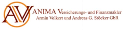 AV ANIMA Versicherungs- und Finanzmakler Armin Volkert und Andreas G. Stöcker GbR Logo (DPMA, 14.01.2008)