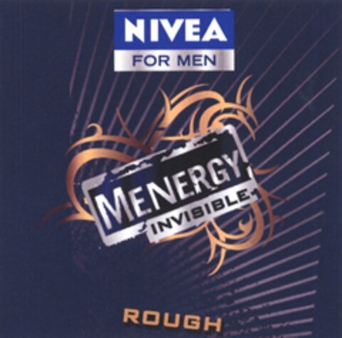 NIVEA FOR MEN MENERGY INVISIBLE ROUGH Logo (DPMA, 18.12.2009)
