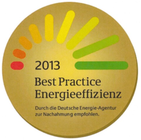 2013 Best Practice Energieeffizienz Logo (DPMA, 12.06.2013)