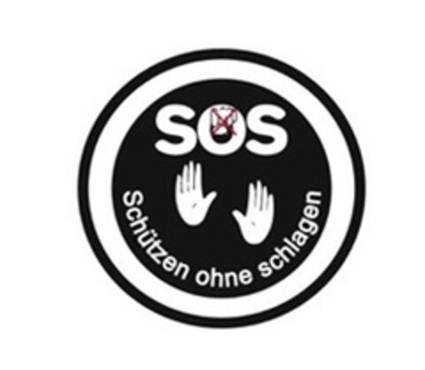 SOS Schützen ohne Schlagen Logo (DPMA, 08/01/2017)