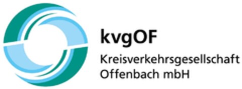 kvgOF Kreisverkehrsgesellschaft Offenbach mbH Logo (DPMA, 09.02.2017)