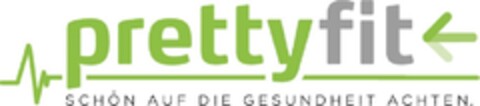 pretty fit SCHÖN AUF DIE GESUNDHEIT ACHTEN. Logo (DPMA, 02/24/2017)