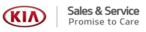 KIA Sales & Service Promise to Care Logo (DPMA, 14.01.2019)