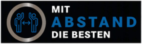 MIT ABSTAND DIE BESTEN Logo (DPMA, 06/05/2020)