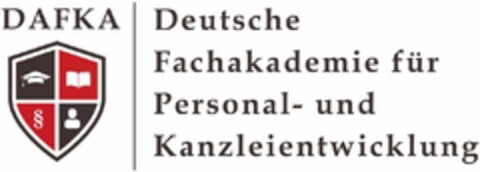 DAFKA Deutsche Fachakademie für Personal- und Kanzleientwicklung Logo (DPMA, 03.09.2021)