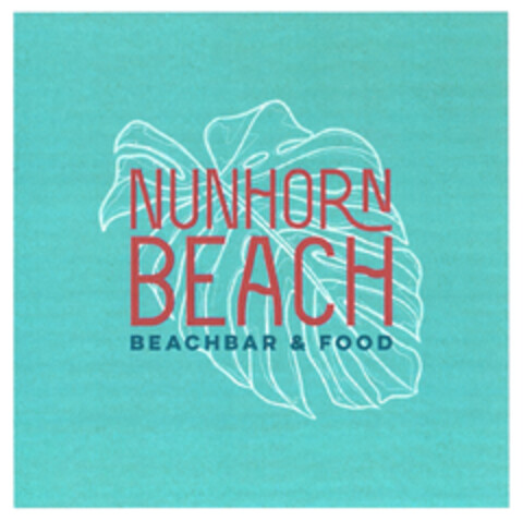 NUNHORN BEACH BEACHBAR & FOOD Logo (DPMA, 12.04.2022)