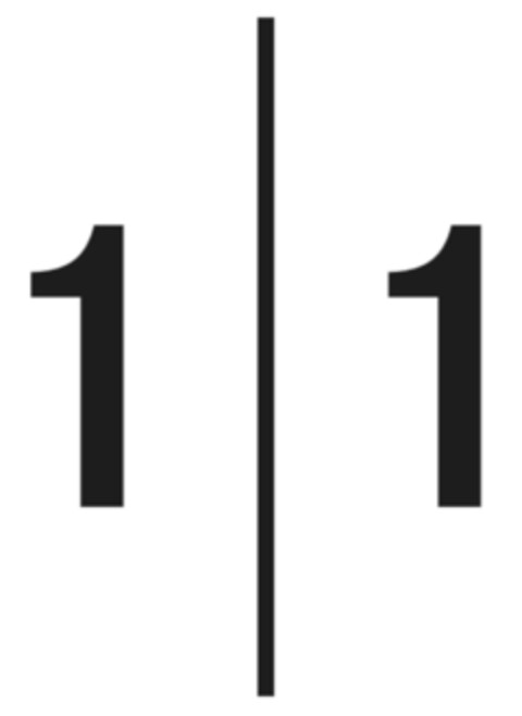 1 | 1 Logo (DPMA, 14.11.2022)