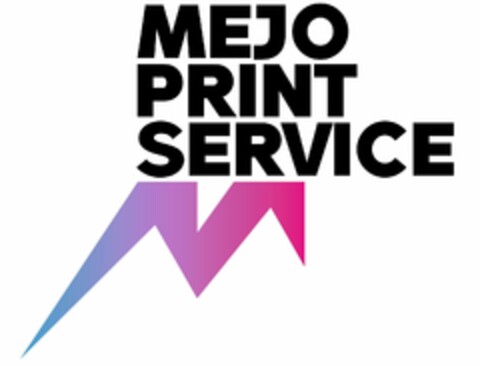 MEJO PRINT SERVICE Logo (DPMA, 18.09.2023)