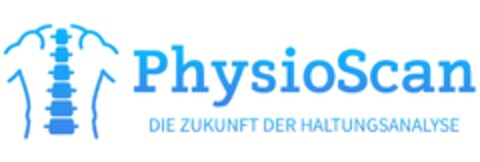 PhysioScan DIE ZUKUNFT DER HALTUNGSANALYSE Logo (DPMA, 02.04.2024)