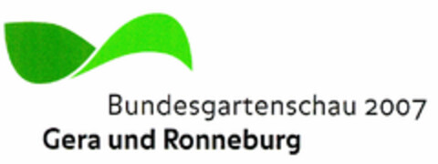 Bundesgartenschau 2007 Gera und Ronneburg Logo (DPMA, 07.02.2002)